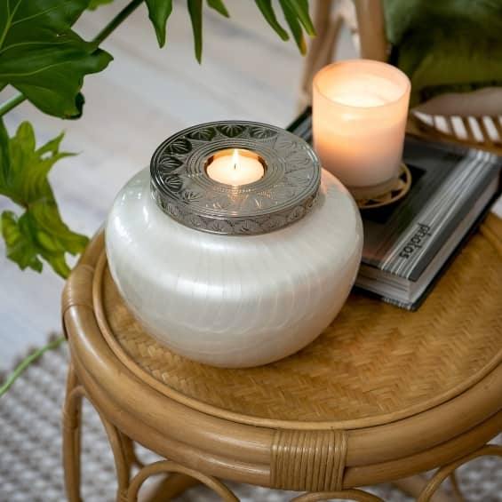 Large Cremation Urn for Ashes Adult display at home on table